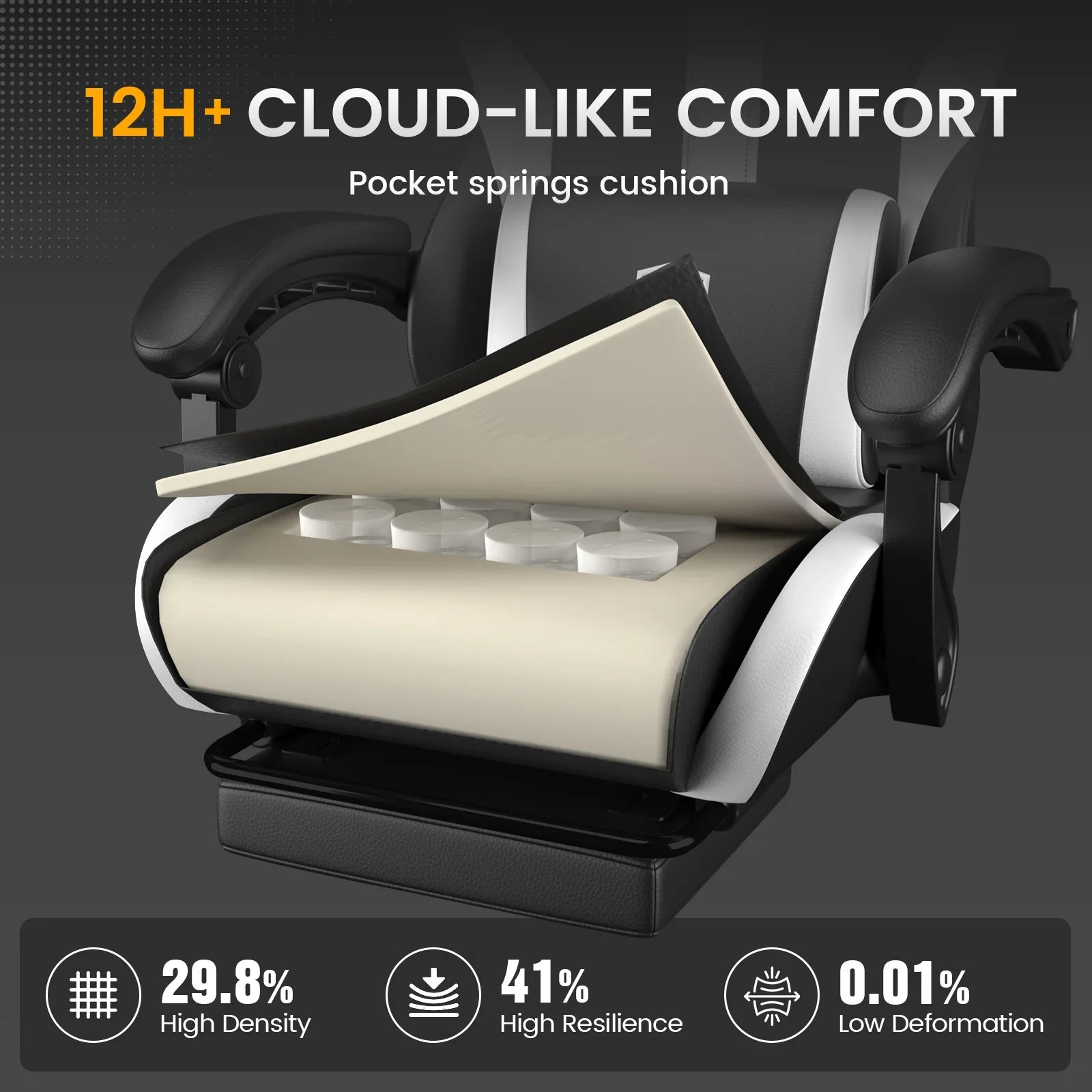 Footrest Series GT905 Leather Edition